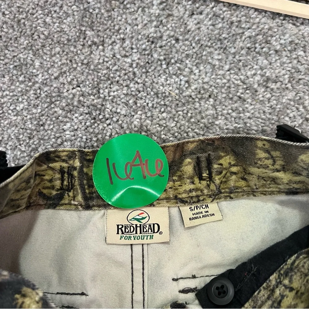 Redhead pants boys small camouflage baggy cargo pants real tree hunting outdoor - Picture 11 of 16